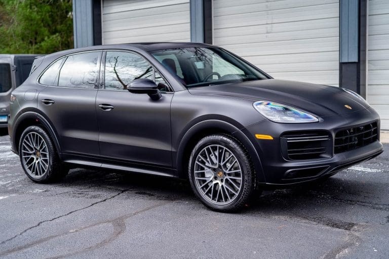 2019 Porsche Cayenne S 0Ablack Matte Wrap Xpel Paint Protection Film Ppf Ceramic Coating 09