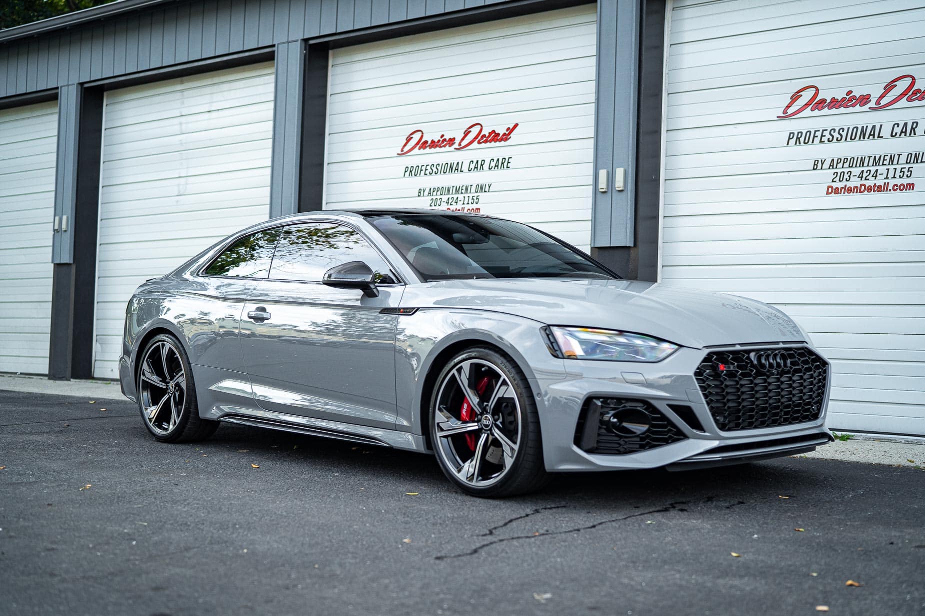 2021 Audi Rs5 Coupe Nardo Grey Xpel Paint Protection Film Ppf Ceramic Coating0A 04