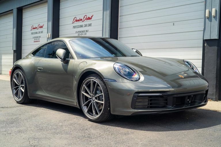 2022 Porsche 911 Carrera 4S Coupe 992.1 Aventurine Green Metallic Xpel Paint Protection Film Ppf Ceramic Coating 02