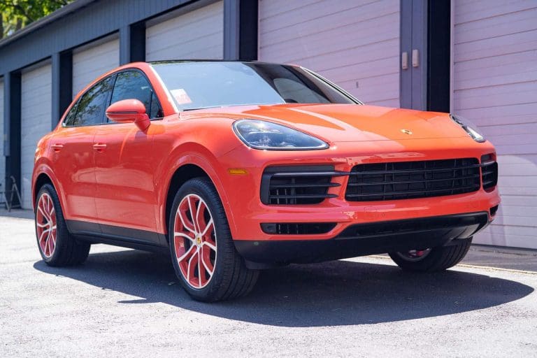 Porsche Cayenne S Coupe Lava Orange Brown Interior Paint To Match Lava Orange Wheels Xpel Paint Protection Film Ppf Ceramic Coating0A 07