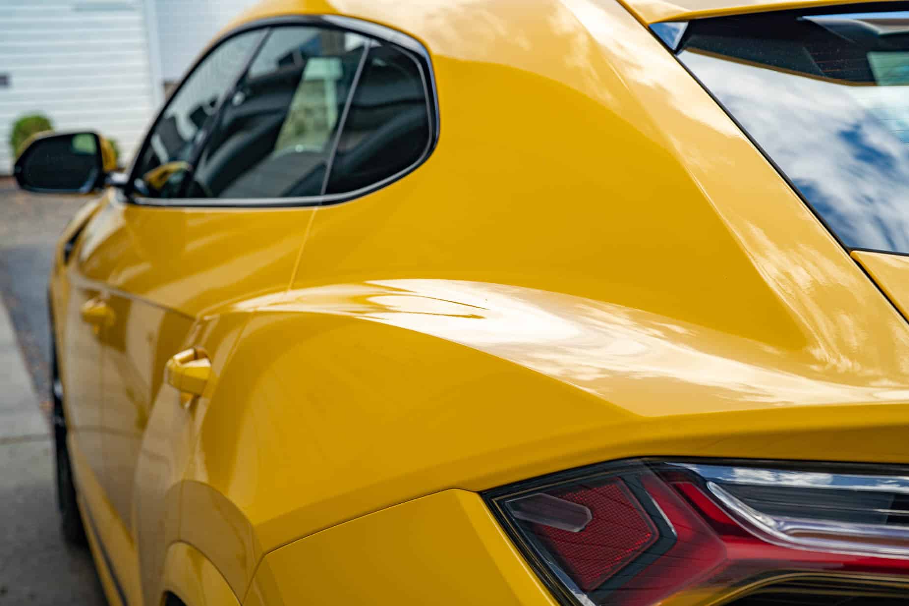 2021 Lamborghini Urus Giallo Auge Yellow Black Wheels Xpel Paint Protection Film Ppf Ceramic Coating 01