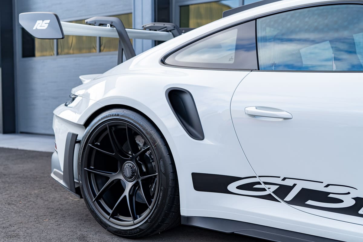 Darien Detail 8693 2024 White Porsche 911 Gt3 Rs Xpel Stealth Ppf Cquartz Ceramic Coating Tint 14