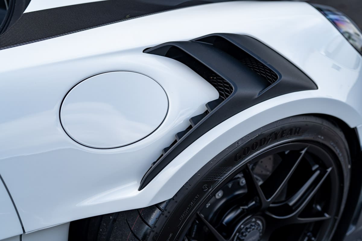 Darien Detail 8693 2024 White Porsche 911 Gt3 Rs Xpel Stealth Ppf Cquartz Ceramic Coating Tint 16